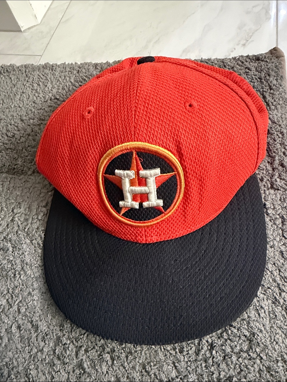 Houston Astros Orange & Black Baseball Cap
